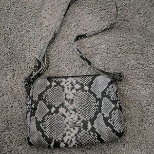 Aldo Women's Animal Print Snake  Small Shoulder Bag